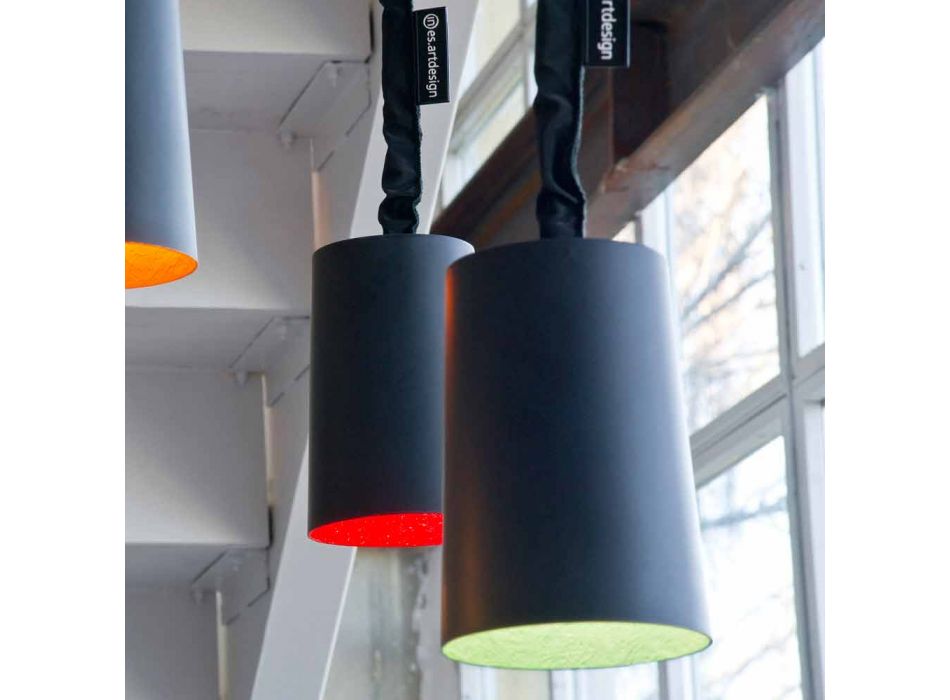 Pandantiv de proiectare lampă In-es.artdesign Paint Resin blackboard Viadurini