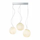 Lampa de design pentru suspendare In-es.artdesign Tre Lune in nebulite Viadurini