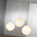 Lampa de design pentru suspendare In-es.artdesign Tre Lune in nebulite