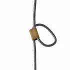 Lampa de proiectare de suspendare din lemn și ceramică fabricată în Italia Asia Viadurini