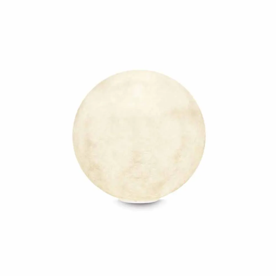 Lampa de design de tabel In-es.artdesign T.moon in nebulita alba Viadurini