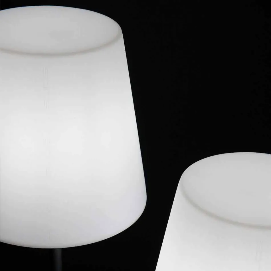 Iluminarea pardoselilor Ali Baba Steel Slide metal realizat în Italia Viadurini