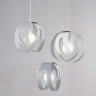 Aries - O lampă de design din sticlă și metal, fabricată în Italia, pentru un decor elegant - Aries Viadurini