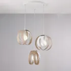 Aries - O lampă de design din sticlă și metal, fabricată în Italia, pentru un decor elegant - Aries Viadurini
