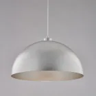 Lampă elegantă din sticlă și metal, fabricată în Italia, pentru interioare rafinate - Deneb Viadurini