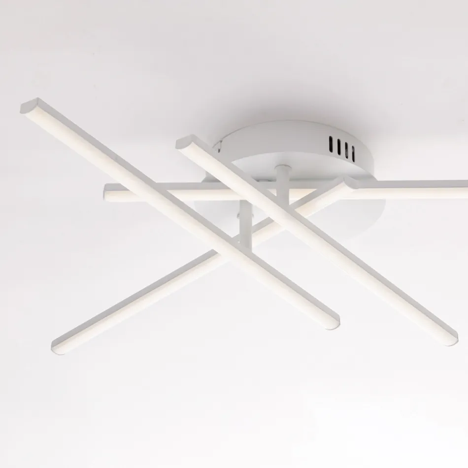 Lampă elegantă din sticlă și metal, fabricată în Italia, pentru interioare rafinate - Idra Viadurini