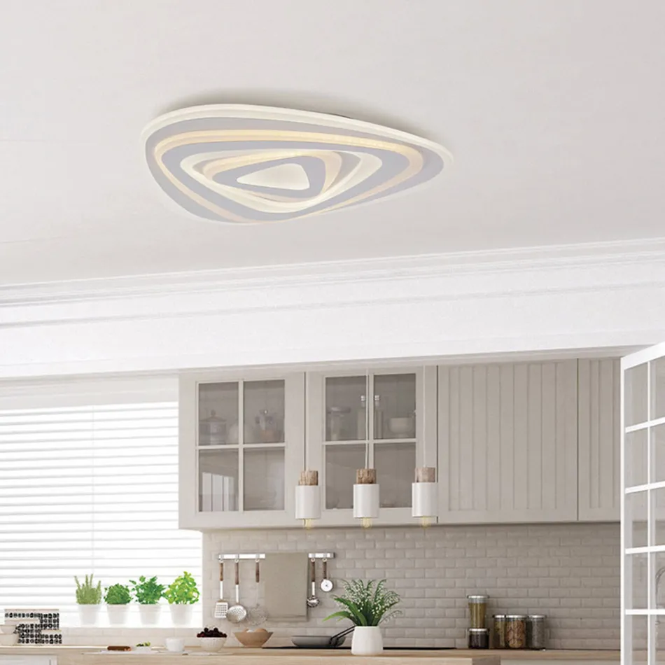 Lampă elegantă din sticlă și metal, fabricată în Italia, pentru interioare rafinate - Rigel Viadurini