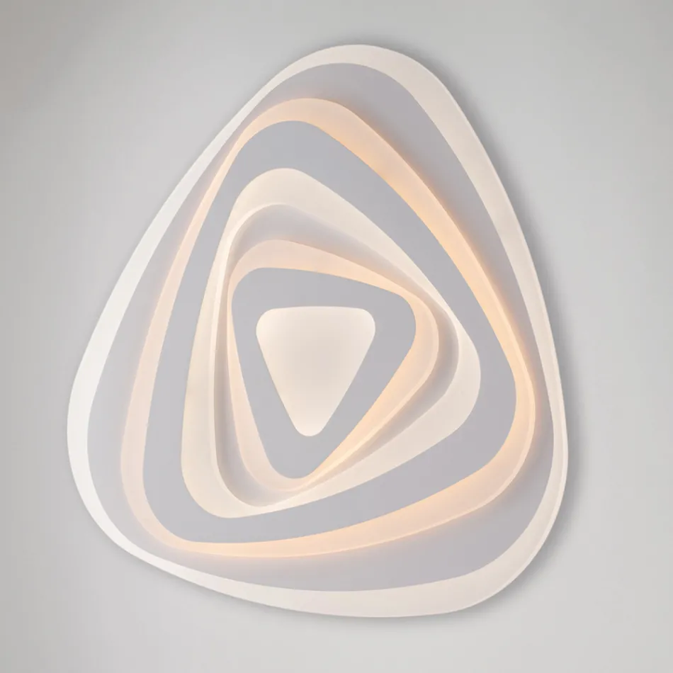 Lampă elegantă din sticlă și metal, fabricată în Italia, pentru interioare rafinate - Rigel Viadurini