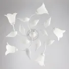 Lampă elegantă din sticlă și metal, fabricată în Italia, pentru interioare rafinate – Sirio Viadurini