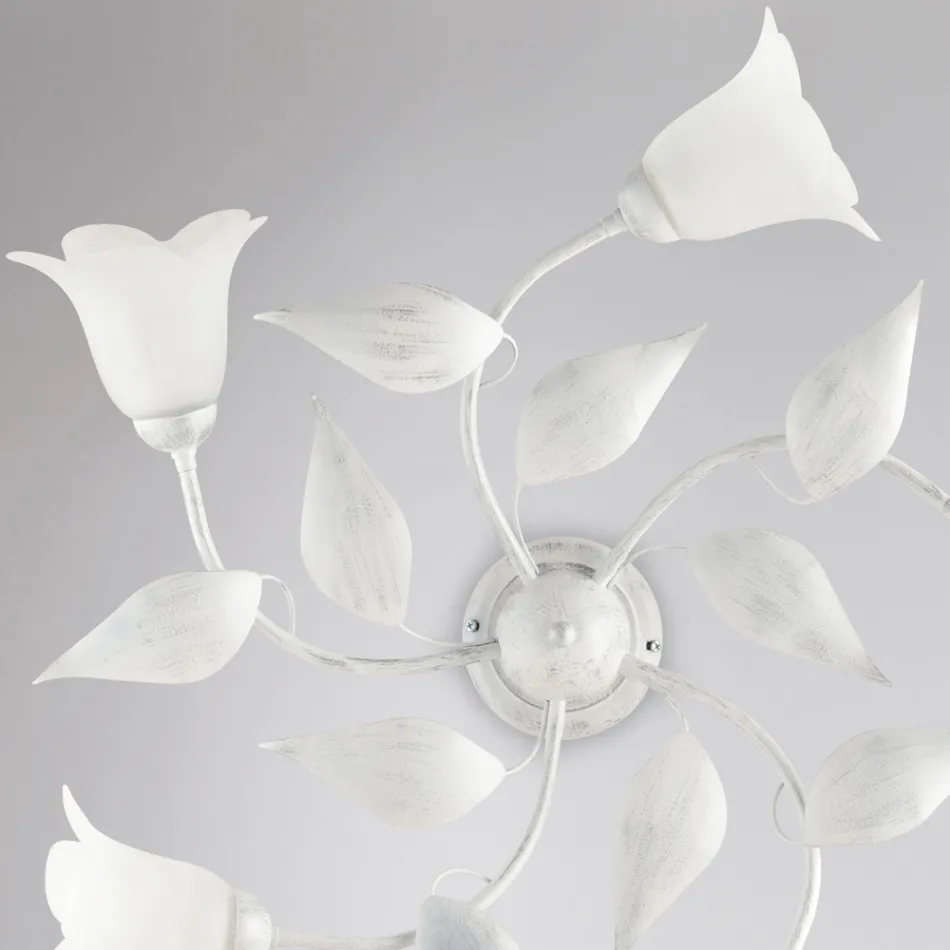 Lampă elegantă din sticlă și metal, fabricată în Italia, pentru interioare rafinate – Sirio Viadurini