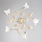 Lampă elegantă din sticlă și metal, fabricată în Italia, pentru interioare rafinate – Sirio Viadurini