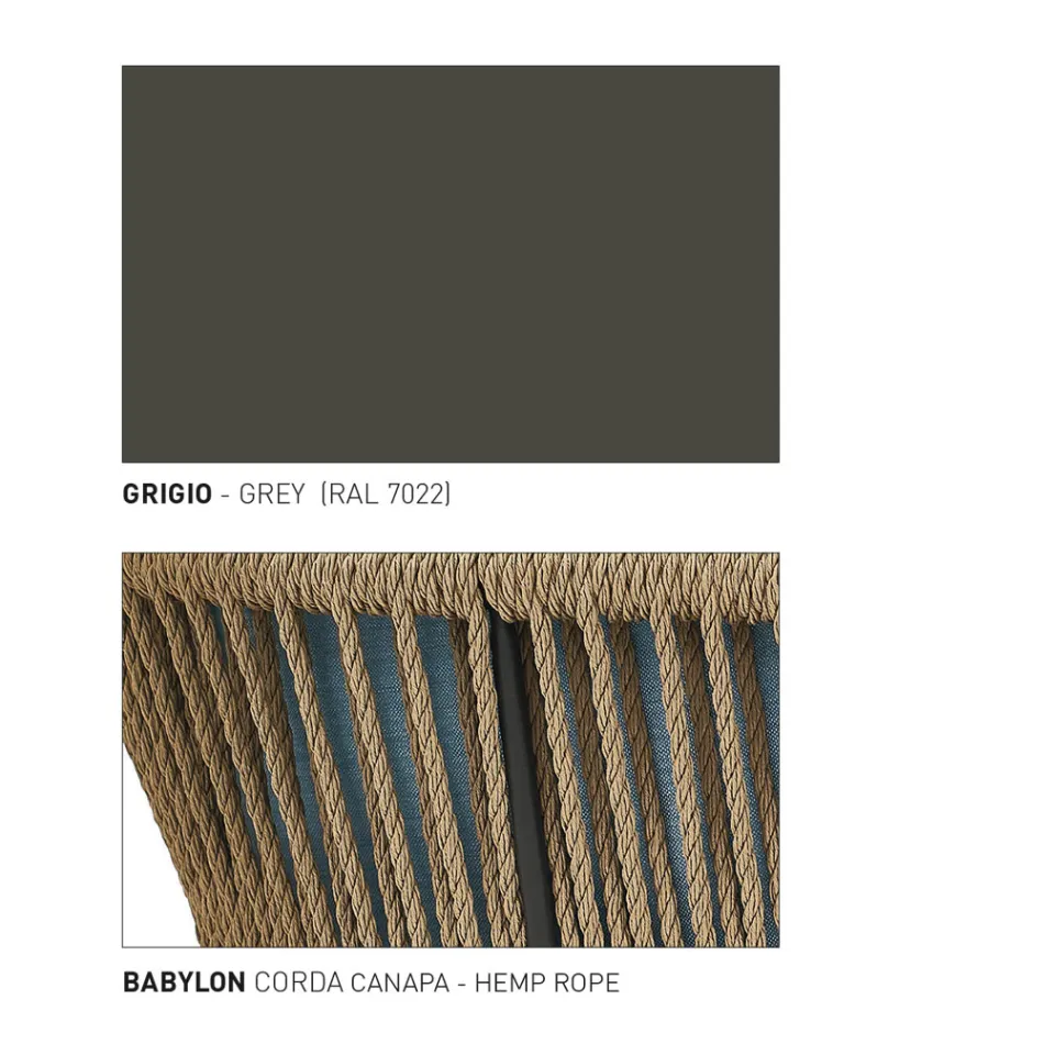 Lampa de gradina din aluminiu si fibra Made in Italy - Cricket by Varaschin Viadurini