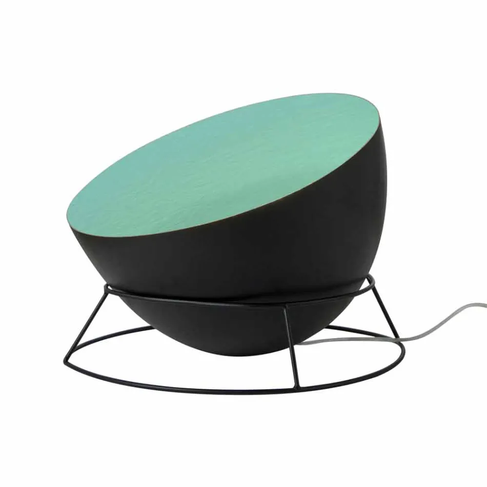 In-es.artdesign H2o F lampă de podea din oțel și nebulit colorate Viadurini