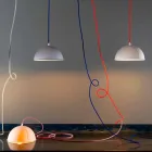 Pendant lampă în laprene In-es.artdesign Pop 1 modern Viadurini