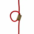 Lampa din lemn de fag si ceramica suspendata fabricata in Italia Asia Viadurini