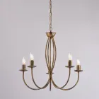 Lampă metalică albă shabby chic pentru decor elegant – Roccia Viadurini