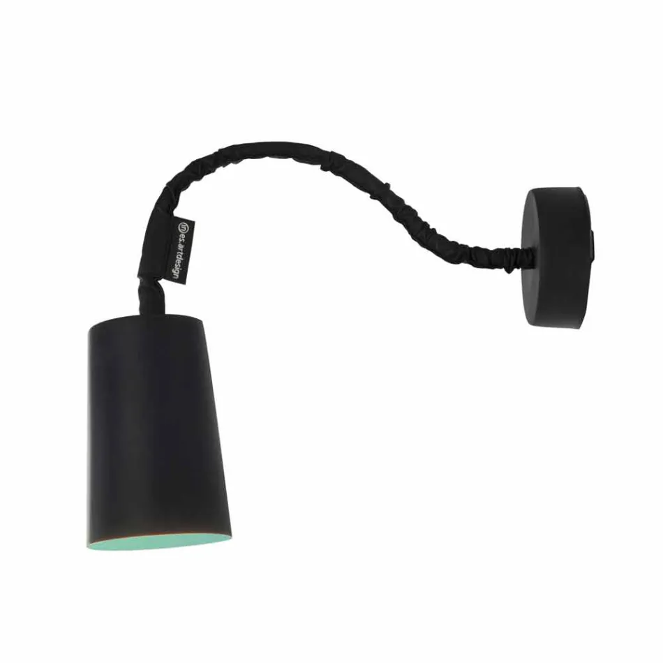 Lampă rășină montată pe perete In-es.artdesign Vopsea cu tablă modernă Viadurini