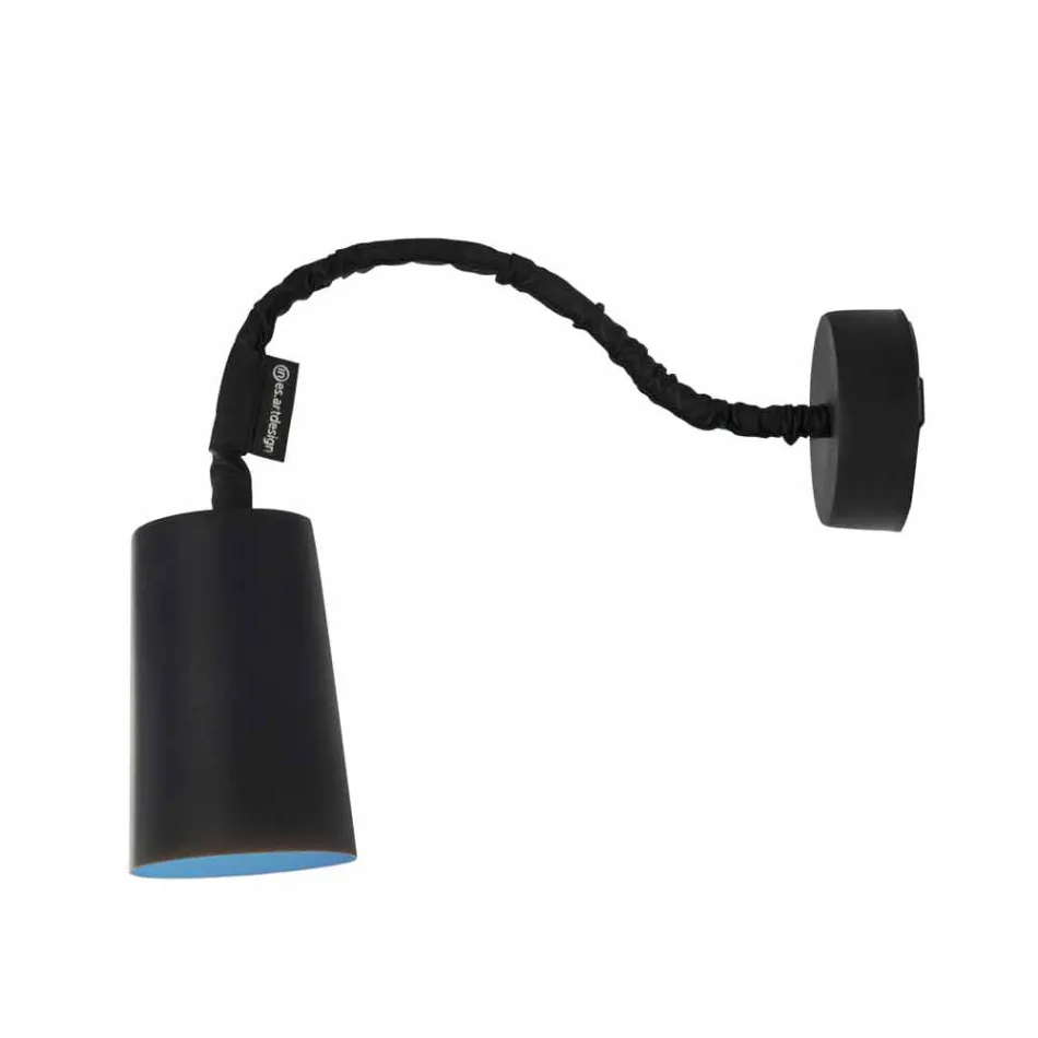 Lampă rășină montată pe perete In-es.artdesign Vopsea cu tablă modernă Viadurini