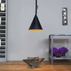 Lampa cu pandantiv de rășină In-es.artdesign Jazz Modern tablă Viadurini
