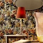 Țesătură Grilli Snake și lampă de masă realizată în Italia Viadurini