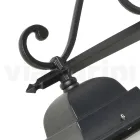 Lampă din sticlă cu structură din aluminiu turnat sub presiune Made in Italy - Scintilla Viadurini