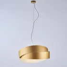 Lampă din sticlă și metal ideală pentru decorarea cu stil – Nebula Viadurini