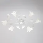 Lampă din sticlă și metal, fabricată în Italia, pentru mobilier elegant – Sirio Viadurini