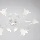 Lampă din sticlă și metal, fabricată în Italia, pentru mobilier elegant – Sirio Viadurini