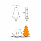 Lampă interioară de masă / podea Slide Lightree Crăciun realizat în Italia Viadurini