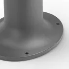 Lampă de grădină cu led în design gri sau maro din fontă - Bitta de Il Fanale Viadurini