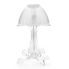 Lampa de Masa Led din Plexiglass Transparent Made in Italy - Odette Viadurini