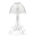 Lampa de Masa Led din Plexiglass Transparent Made in Italy - Odette