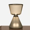 Lampă de masă LED din sticlă suflată de Murano, fabricată în Italia - Isola