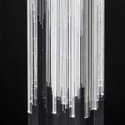 Lampa Led Cristal Triptic Design Acrilic Satinat - Crystol Viadurini