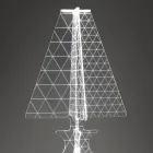 Lampă de podea modernă, marcată cu laser, din plexiglas, 3 dimensiuni - Raissa Viadurini