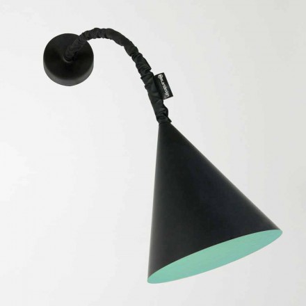 Lampa de perete modernă In-es.artdesign Jazz cu tablă de rășină Viadurini