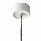 Lampa modernă cu pandantiv din ceramica roșie realizată în Italia Asia Viadurini