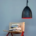 Lampa modernă cu pandantiv In-es.artdesign Flower S Răsfoire tablă Viadurini