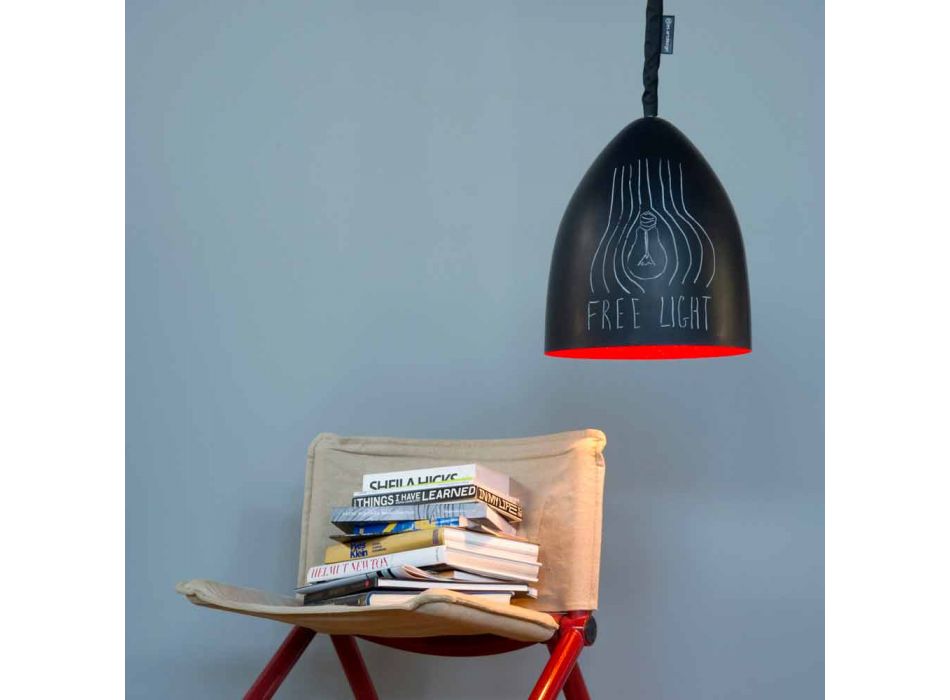 Lampa modernă cu pandantiv In-es.artdesign Flower S Răsfoire tablă Viadurini