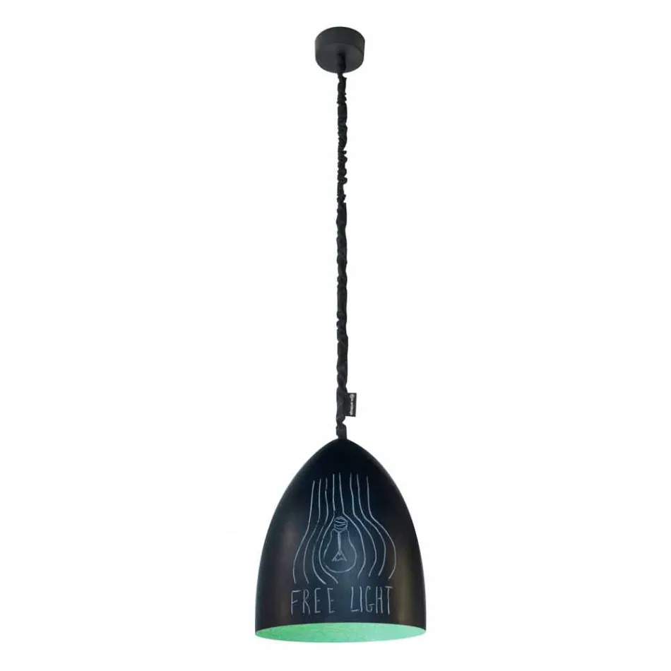 Lampa modernă cu pandantiv In-es.artdesign Flower S Răsfoire tablă Viadurini