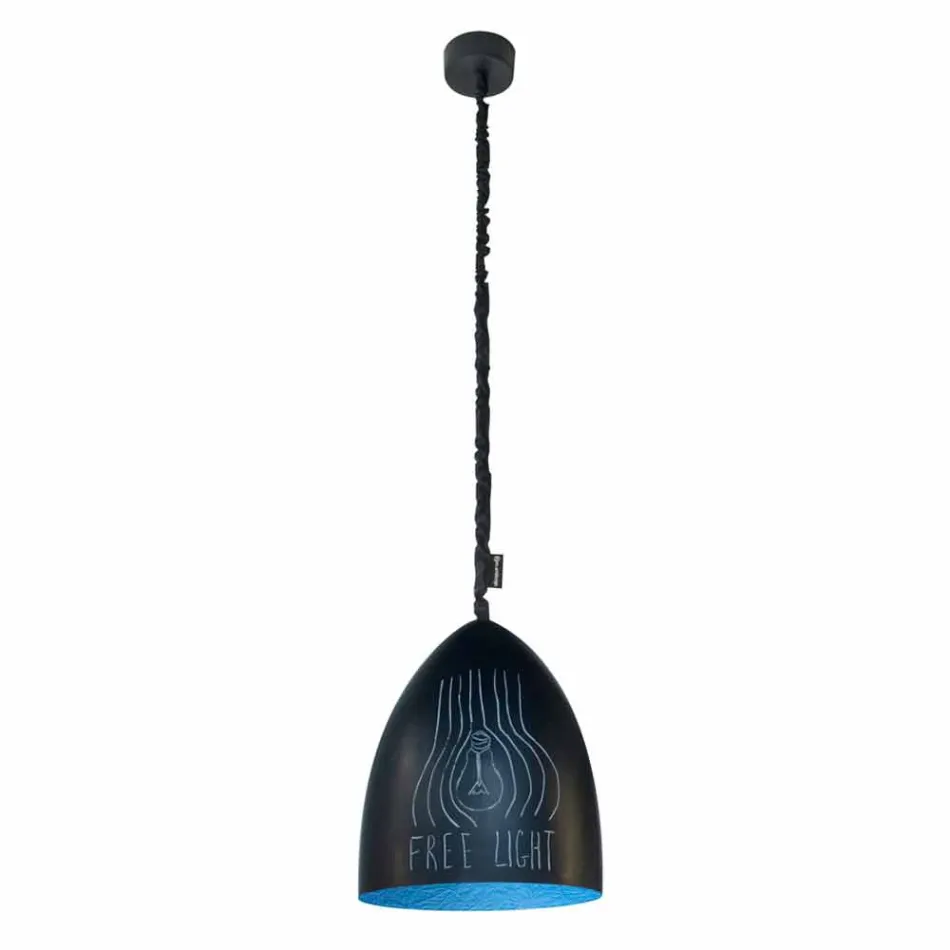 Lampa modernă cu pandantiv In-es.artdesign Flower S Răsfoire tablă Viadurini