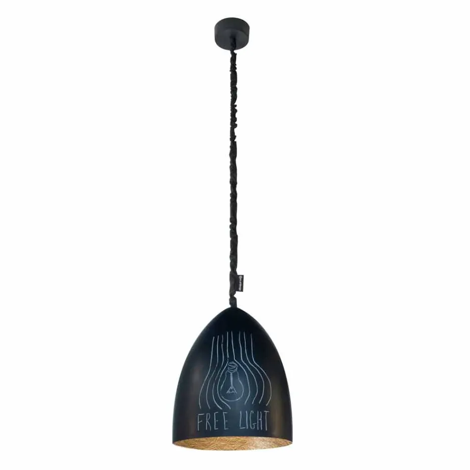 Lampa modernă cu pandantiv In-es.artdesign Flower S Răsfoire tablă Viadurini