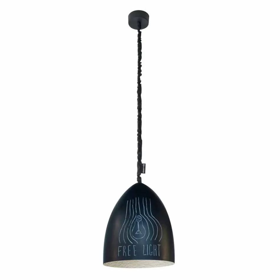 Lampa modernă cu pandantiv In-es.artdesign Flower S Răsfoire tablă Viadurini