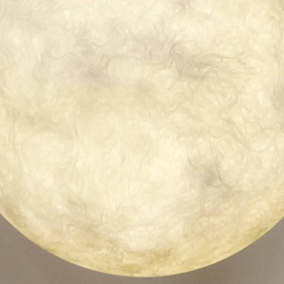 Modernă lampă de perete In-es.artdesign A. Moon în nebulită Viadurini