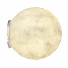 Modernă lampă de perete In-es.artdesign A. Moon în nebulită Viadurini