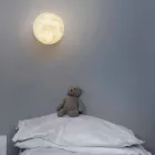 Modernă lampă de perete In-es.artdesign A. Moon în nebulită Viadurini
