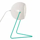 Lampă de masă modernă In-es.artdesign Textură de bumbac manual T1 Viadurini