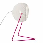 Lampă de masă modernă In-es.artdesign Textură de bumbac manual T1 Viadurini