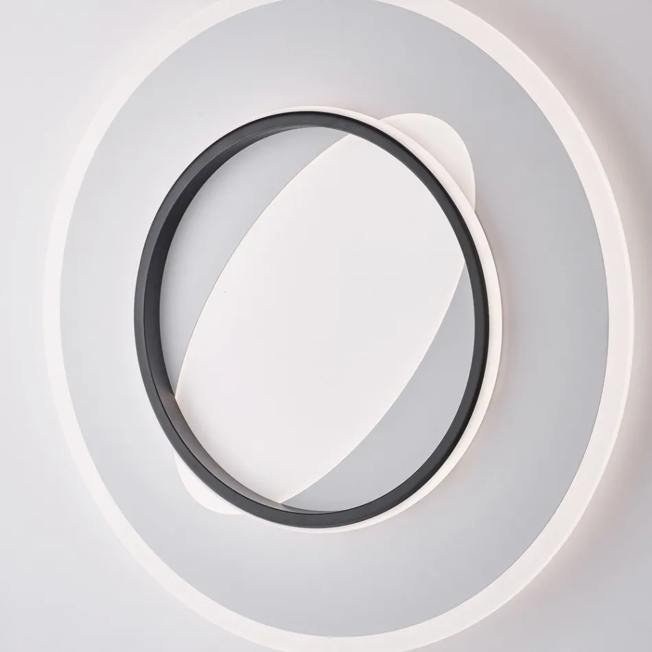 Lampă modernă din sticlă și metal, fabricată în Italia, ideală pentru orice cameră - Pavo Viadurini