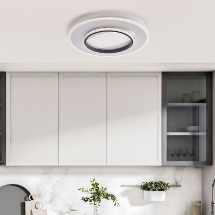 Lampă modernă din sticlă și metal, fabricată în Italia, ideală pentru orice cameră - Pavo Viadurini